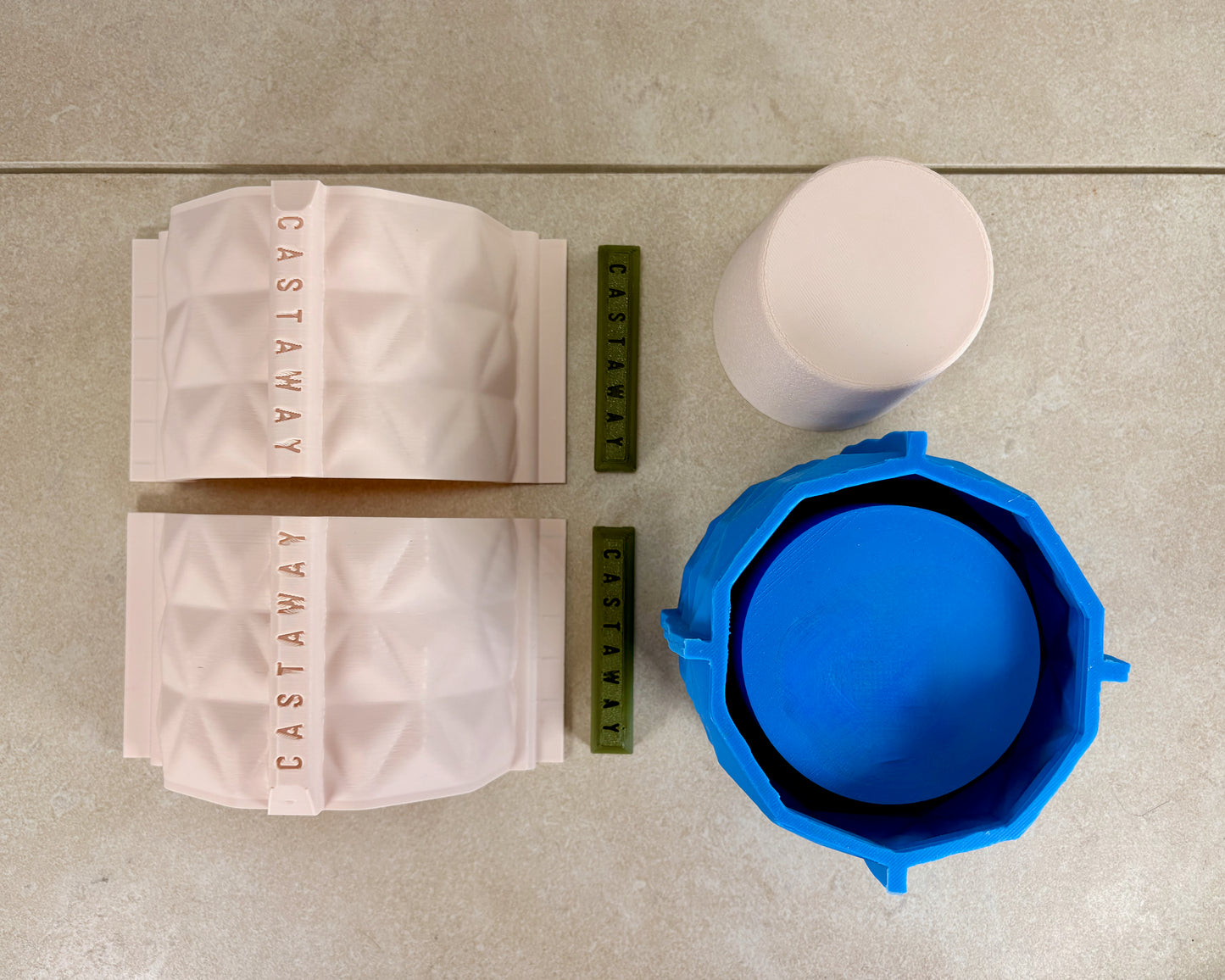 Geometric Pot Silicone Mould