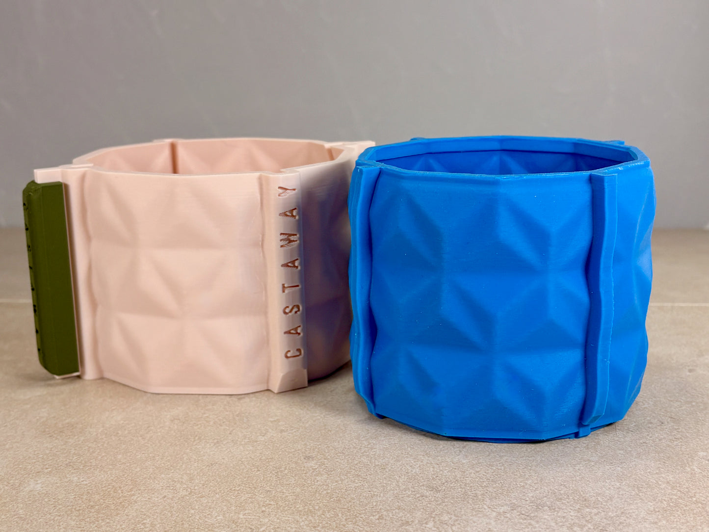Geometric Pot Silicone Mould