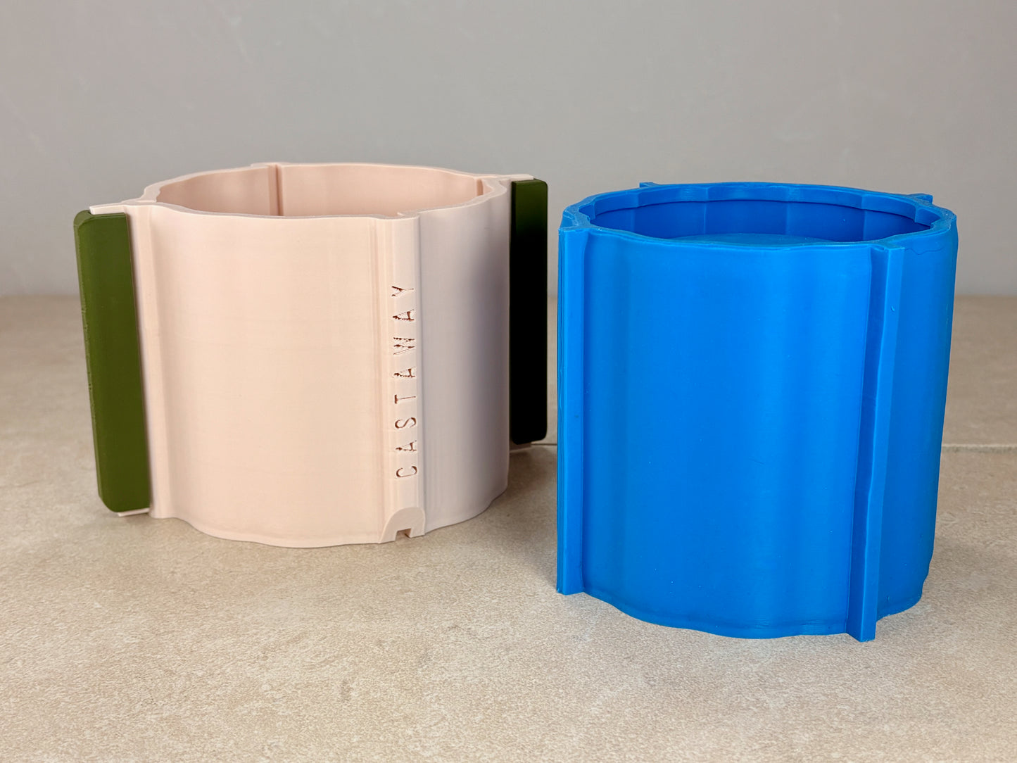 Column Pot Silicone Mould