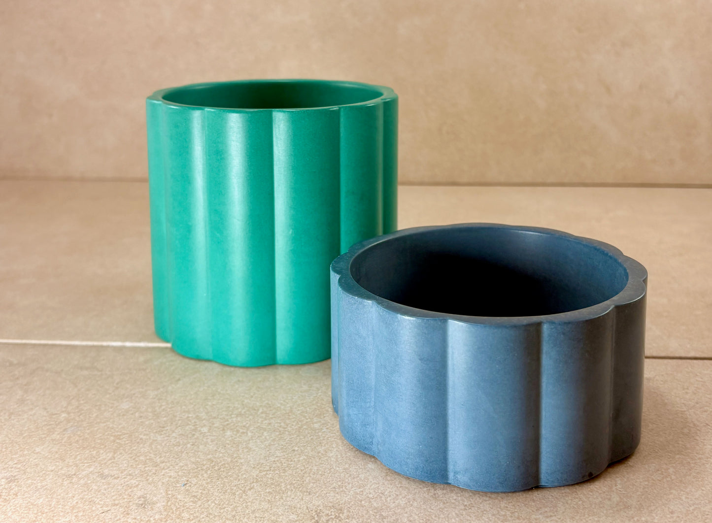 Column Pot Silicone Mould