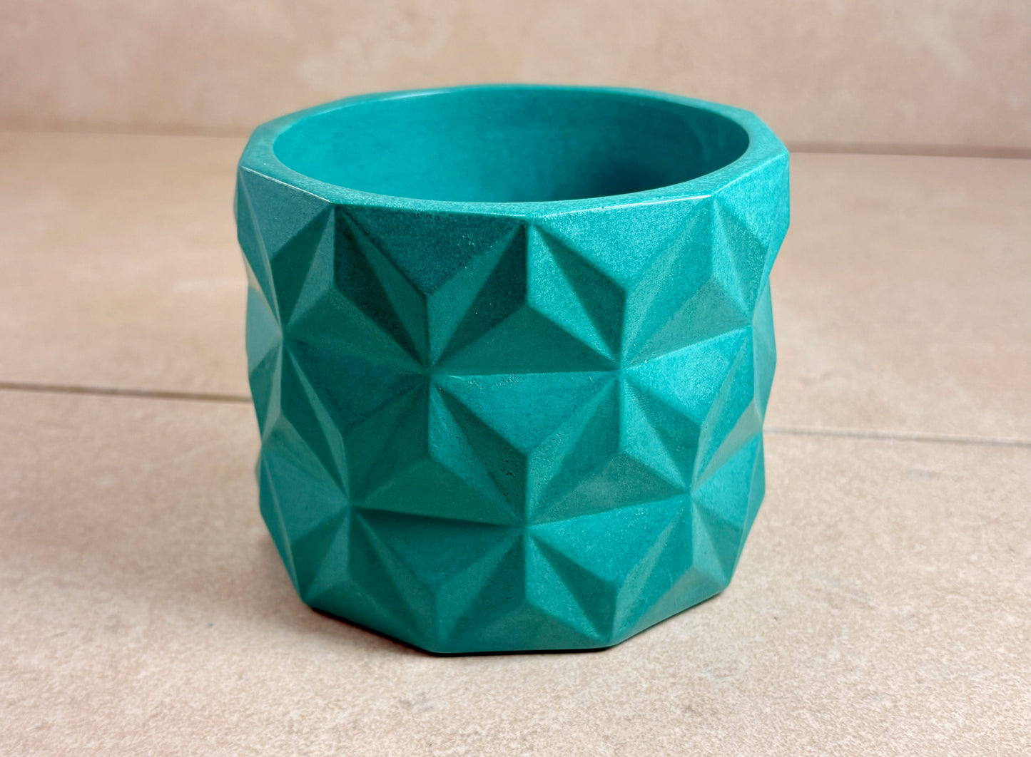 Geometric Pot Silicone Mould