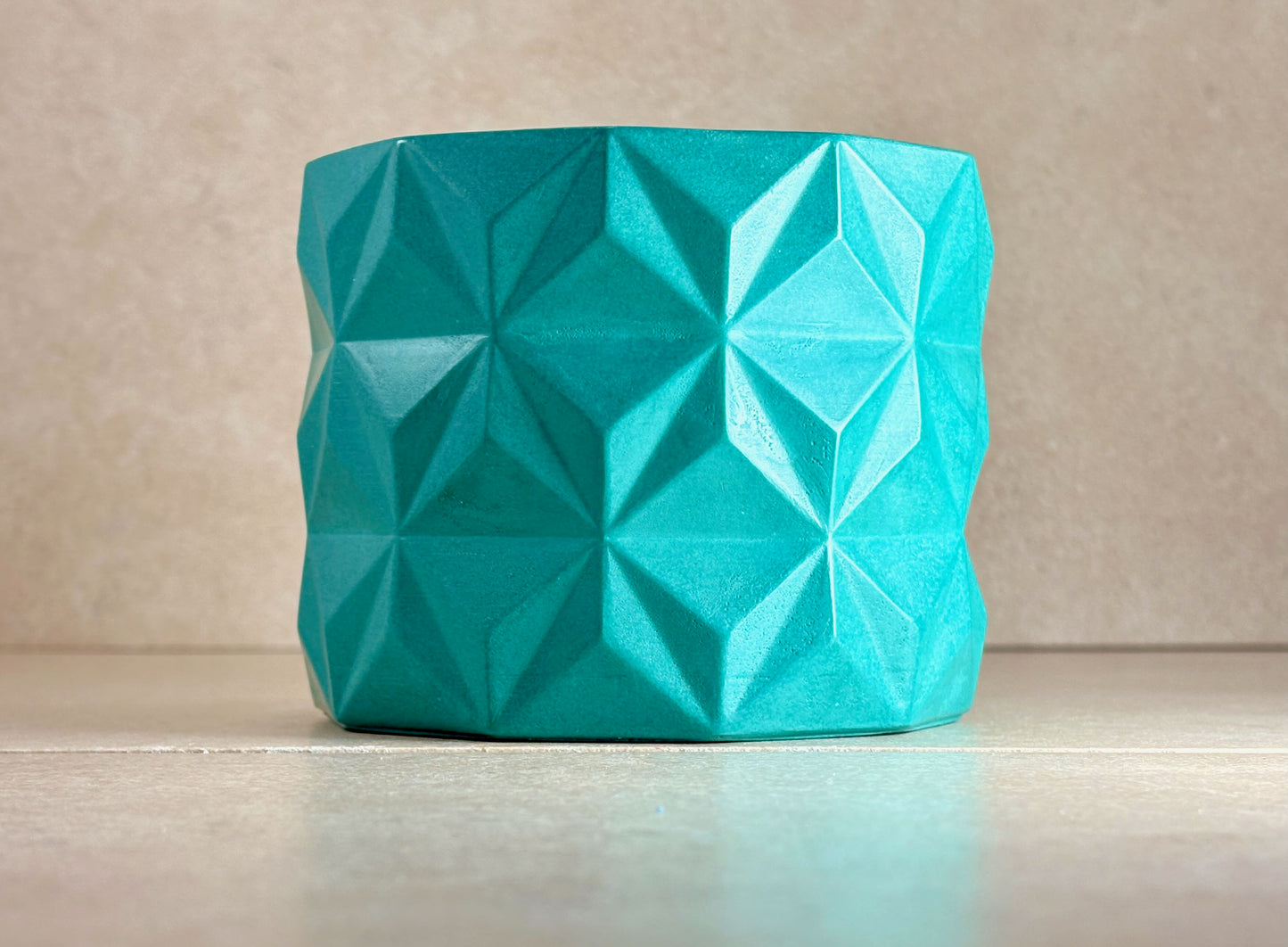 Geometric Pot Silicone Mould